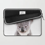 Baby Koala, Art for Kids, Nursery Art, Baby Animals Art Print By Synplus Laptop Sleeve Gallery Image 2