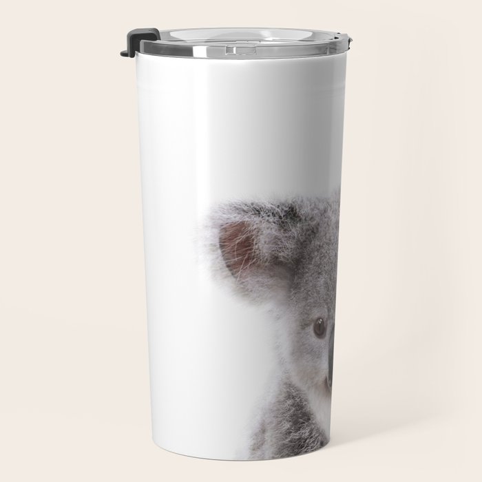 Baby Koala, Art for Kids, Nursery Art, Baby Animals Art Print By Synplus Travel Mug Gallery Image 3