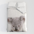 Baby Koala, Art for Kids, Nursery Art, Baby Animals Art Print By Synplus Comforter Gallery Image 6