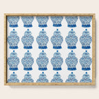 Blue and White Ginger Jars  Serving Tray Gallery Image 1