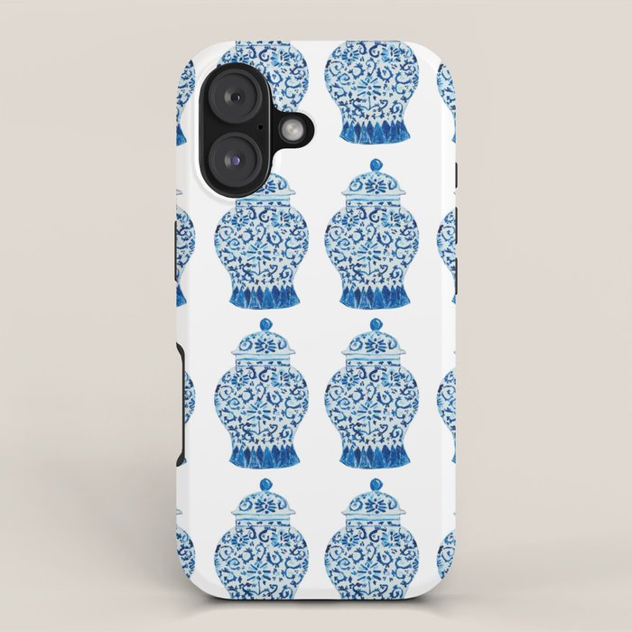 Blue and White Ginger Jars  iPhone Case Gallery Image 1