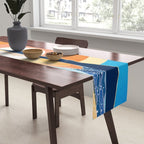Retro Ocean Sun Table Runner Gallery Image 2