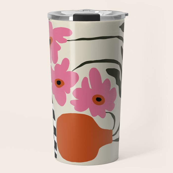 Vintage blossom  Travel Mug Gallery Image 1