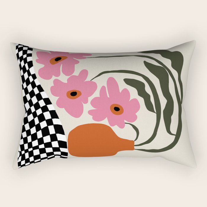 Vintage blossom  Rectangular Pillow Gallery Image 2