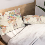 world map watercolor Pillow Sham Gallery Image 2