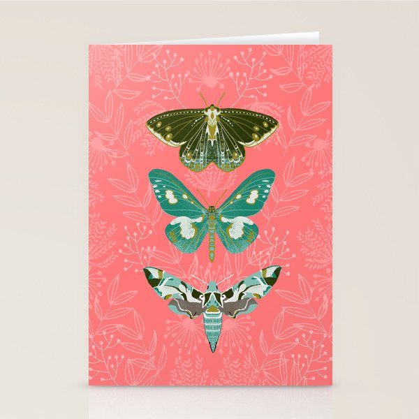 Lepidoptery No. 5 by Andrea Lauren  Stationery Card Gallery Image 2