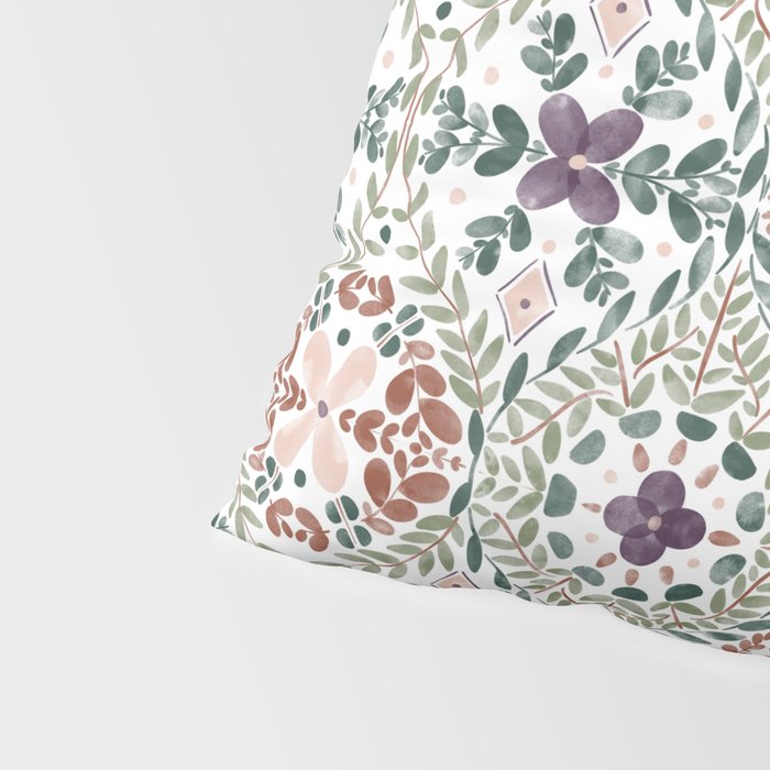 Rustic Intricate Garden Pillow Sham Gallery Image 4