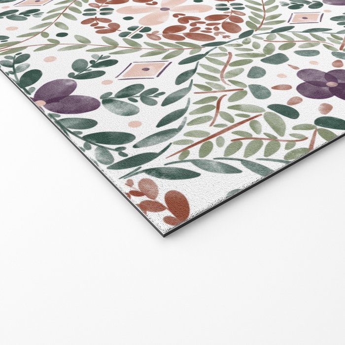 Rustic Intricate Garden Welcome Mat Gallery Image 2