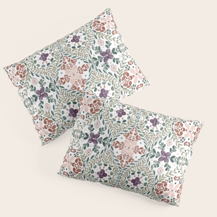Rustic Intricate Garden Pillow Sham Gallery Image 1