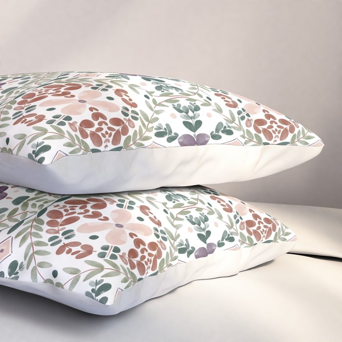 Rustic Intricate Garden Pillow Sham Gallery Image 3