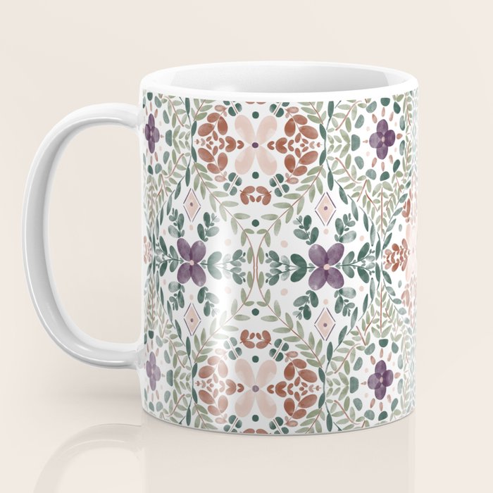 Rustic Intricate Garden Coffee Mug Gallery Image 3