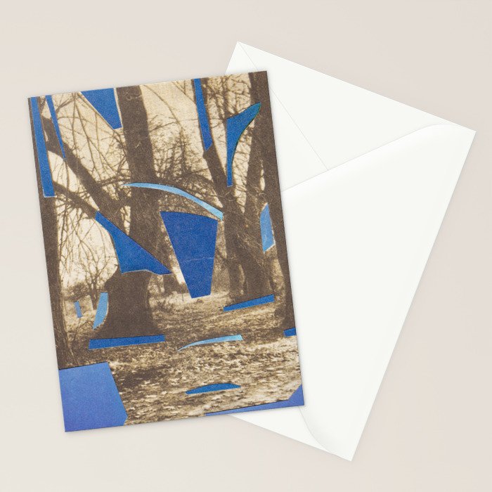 Frost Fragments Stationery Card Gallery Image 2