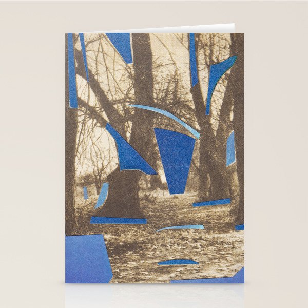 Frost Fragments Stationery Card Gallery Image 1