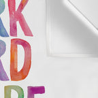 Work Hard and Be Nice to People Wall Tapestry Gallery Image 3