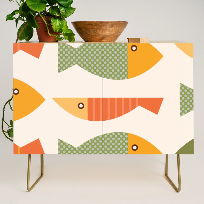 Geometrical Fish Credenza Gallery Image 1