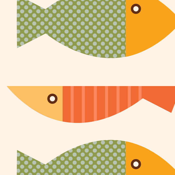 Geometrical Fish Coffee Mug Gallery Image 2