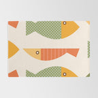 Geometrical Fish Rug Gallery Image 2