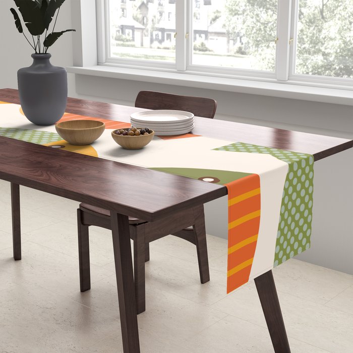 Geometrical Fish Table Runner Gallery Image 2