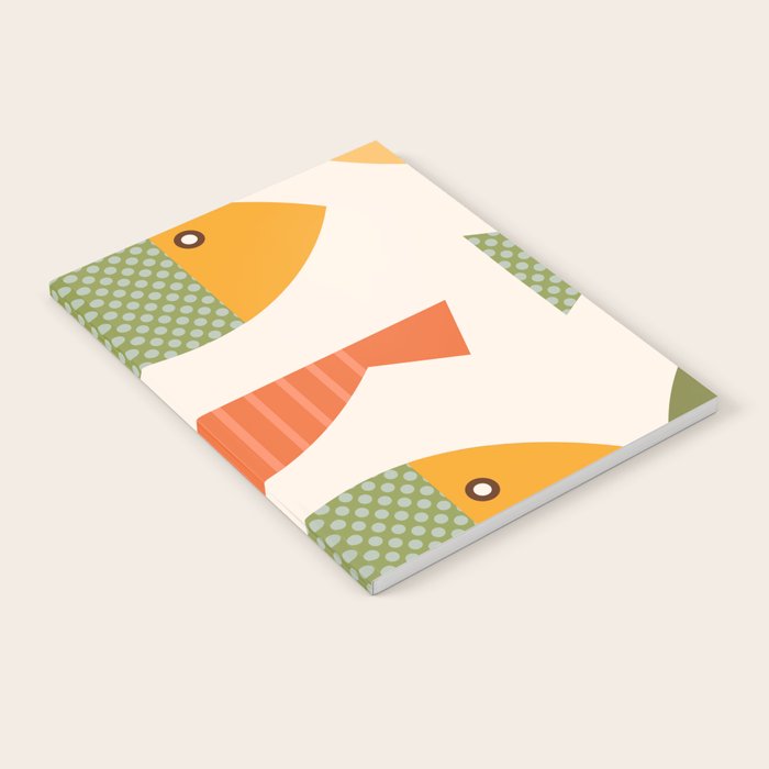 Geometrical Fish Notebook Gallery Image 1