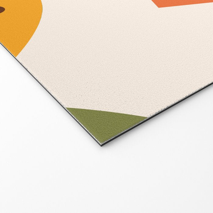 Geometrical Fish Welcome Mat Gallery Image 2