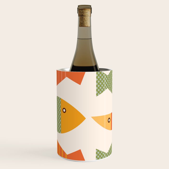 Geometrical Fish Wine Chiller Gallery Image 2