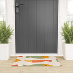 Geometrical Fish Welcome Mat Gallery Image 3