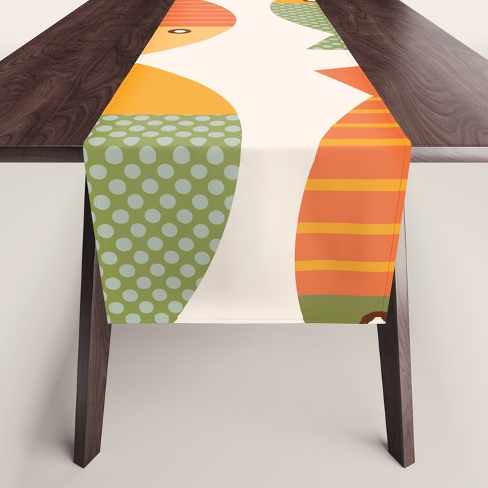 Geometrical Fish Table Runner Gallery Image 1