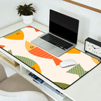 Geometrical Fish Desk Mat Gallery Image 2