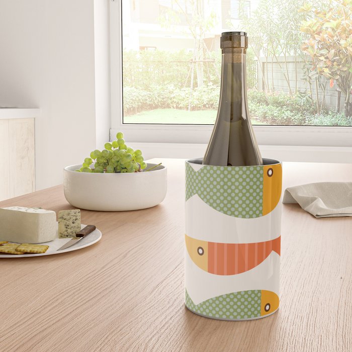 Geometrical Fish Wine Chiller Gallery Image 4