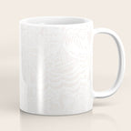 Coastal Daydreams Ivory Ocean Collage Pattern Coffee Mug Gallery Image 1