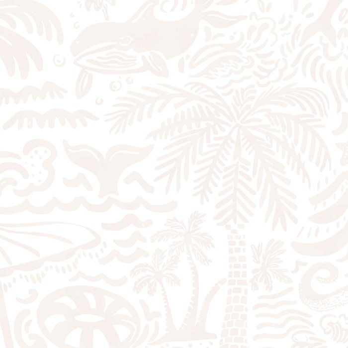 Coastal Daydreams Ivory Ocean Collage Pattern Coffee Mug Gallery Image 2