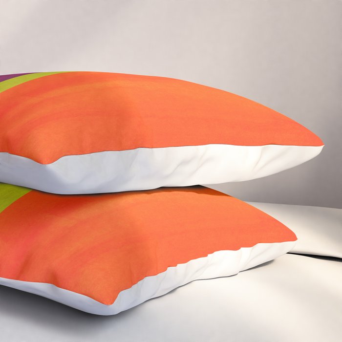 Orange Plum  Pillow Sham Gallery Image 3