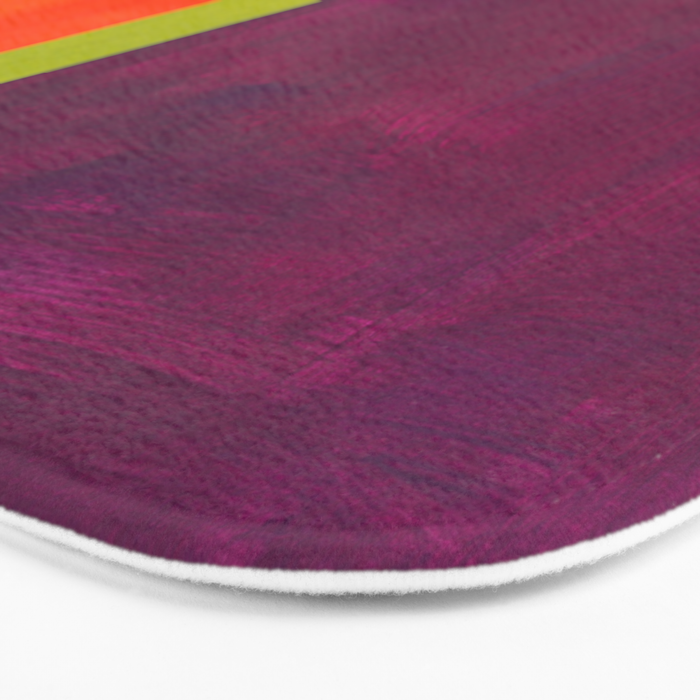Orange Plum  Bath Mat Gallery Image 3