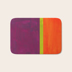 Orange Plum  Bath Mat Gallery Image 1