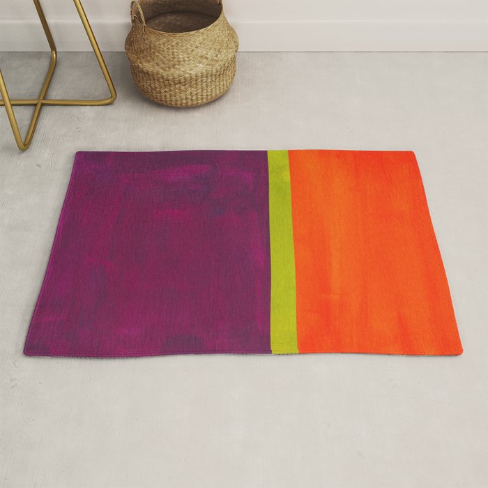 Orange Plum  Rug Gallery Image 1