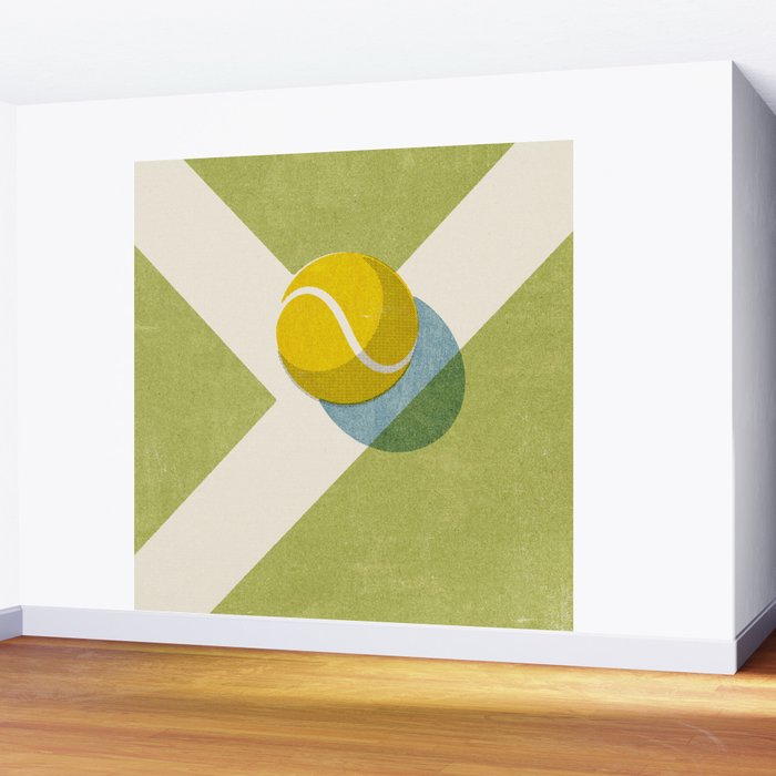 BALLS / Tennis (Grass Court) Wall Mural Gallery Image 2