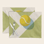 BALLS / Tennis (Grass Court) Placemat Gallery Image 1