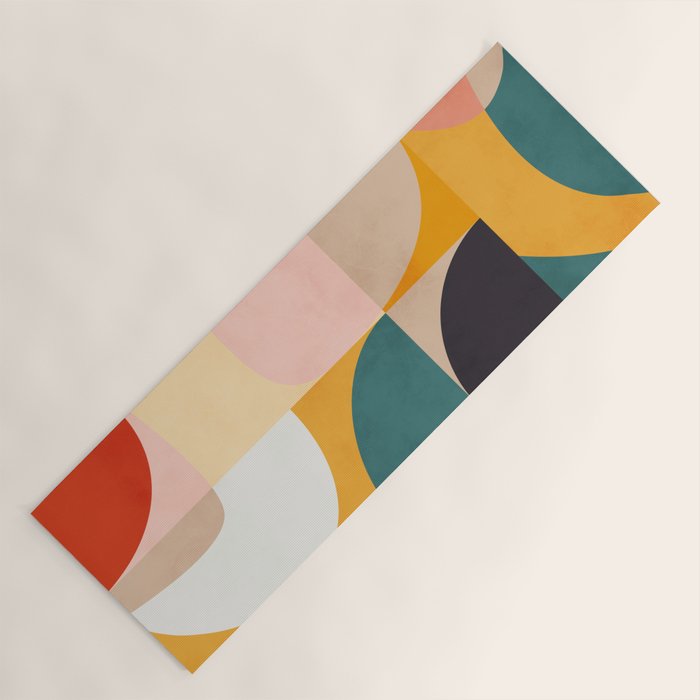 modern shapes 7 Yoga Mat Gallery Image 1