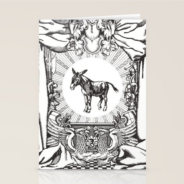 Donkey by Ivan Bilibin, 1906 Stationery Card Gallery Image 1