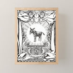 Donkey by Ivan Bilibin, 1906 Mini Art Print Gallery Image 1