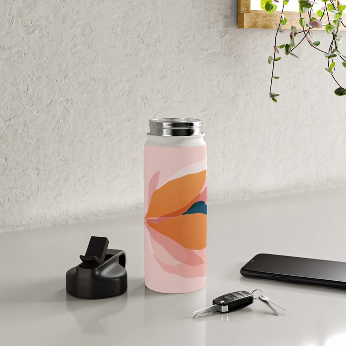 Abstraction_Floral_Blossom Water Bottle Gallery Image 4