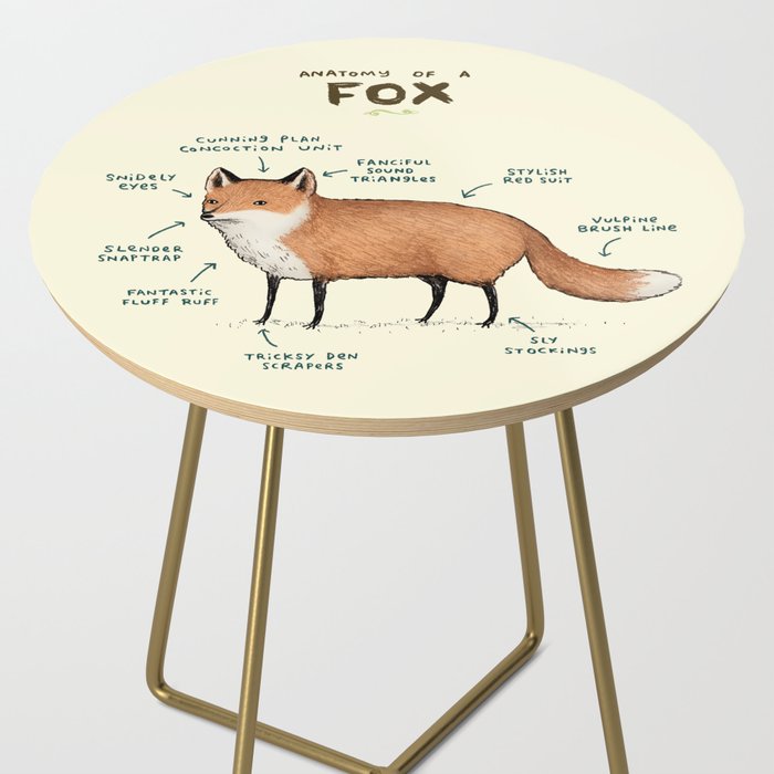 Anatomy of a Fox Side Table Gallery Image 2