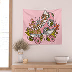 Libra Roller Skate Wall Tapestry Gallery Image 2