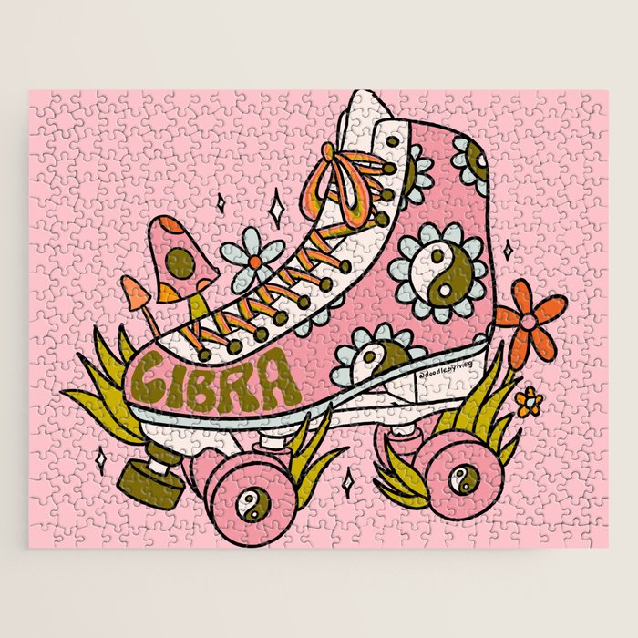 Libra Roller Skate Jigsaw Puzzle Gallery Image 1