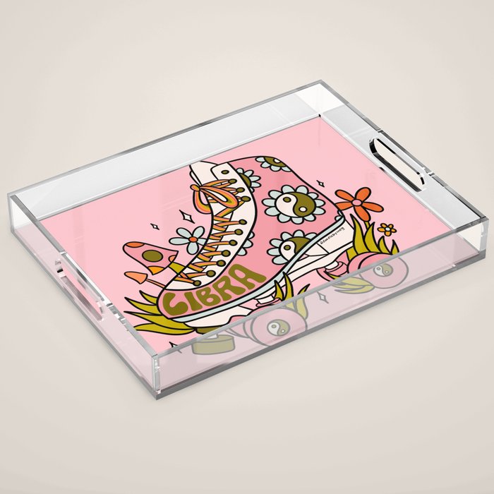 Libra Roller Skate Acrylic Tray Gallery Image 1