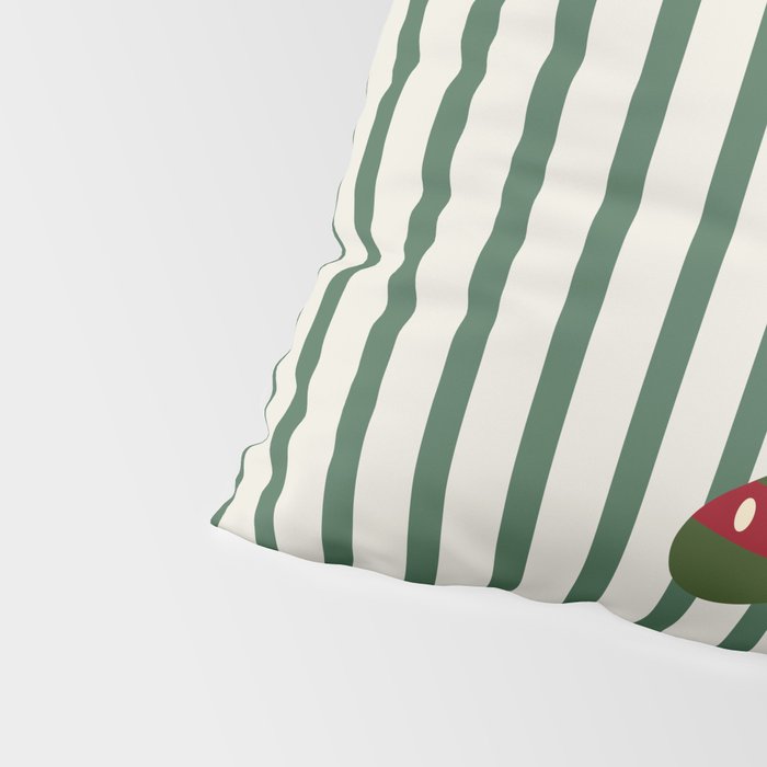 Christmas Stocking Green Pillow Sham Gallery Image 4