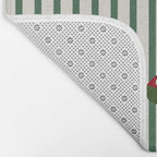 Christmas Stocking Green Bath Mat Gallery Image 2