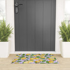Lemonade on Pink Tile Welcome Mat Gallery Image 3