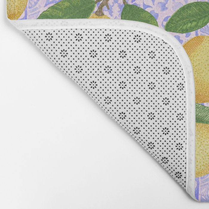 Lemonade on Pink Tile Bath Mat Gallery Image 2