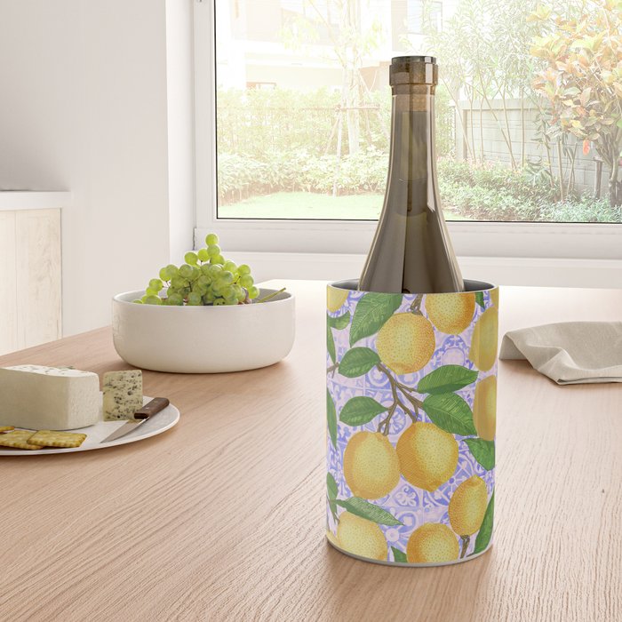 Lemonade on Pink Tile Wine Chiller Gallery Image 4